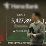 KOSPI 5400돌파 모습